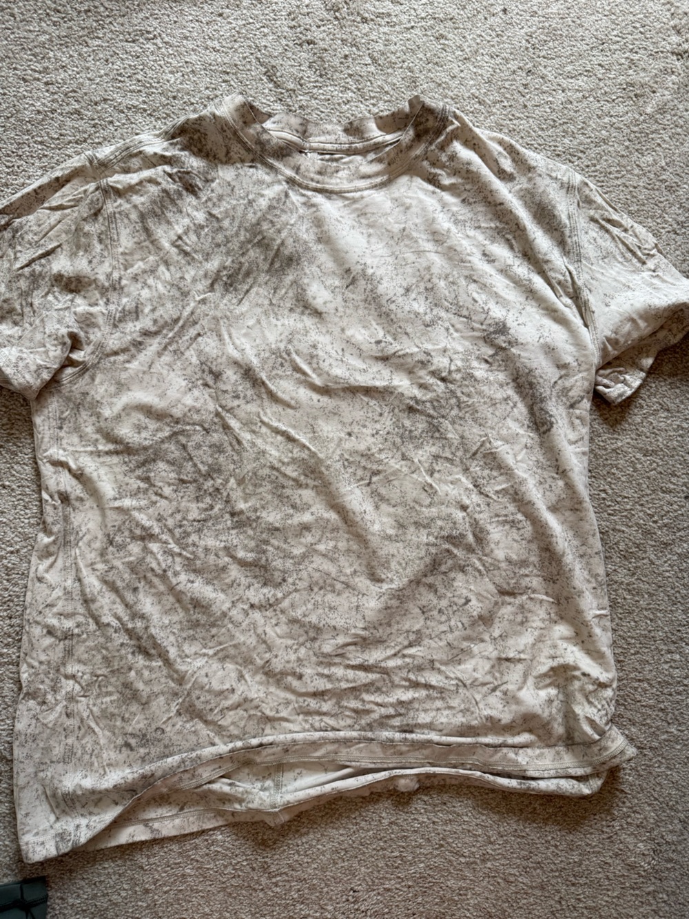 lululemon athletica Neutral Marble Speckle Short Sleeve Tee